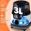 Dog Grooming Kit, Pet Hair Vacuum and Dog Dryer with 5 Pet Grooming Tools, 600w Dog Grooming Vacuum with 3L Dust Cup Dog Clippers, Low Noise Pet Groom